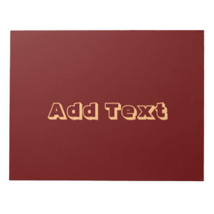 Tekst toevoegen Gedrukte tekst Naam Business Stati Notitieblok