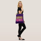 Tekst toevoegen naam #GrandmaLife Mimi Abuela Life Tote Bag (Op model)