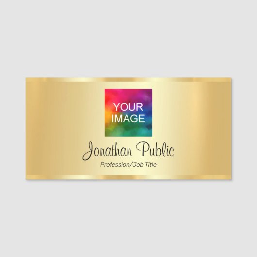 Tekst toevoegen Upload uw foto of bedrijf Logo naa Naamplaatje (Voorkant)