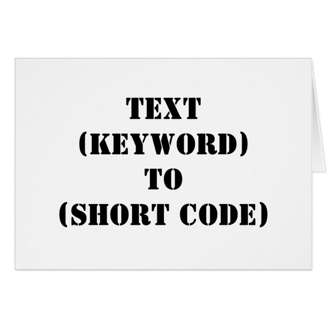 TEKST (TREFWOORD) NAAR (KORTE CODE) (Voorkant Horizontaal)