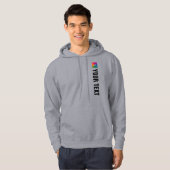 Tekst uploaden Afbeelding Sjabloon Heren Modern Tr Hoodie (Voorkant volledig)