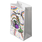 Tekst Vacuüm Party Bag Klein Cadeauzakje (Voorkant Gekanteld)