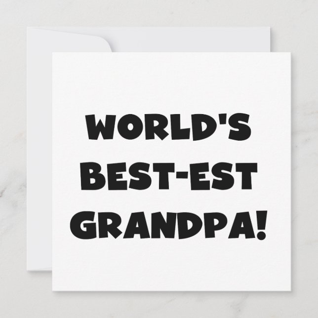 Tekst van de Opa van het best-est-Beste van de (Voorkant)