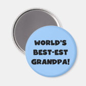 Tekst van de Opa van het best-est-Beste van de Magneet (Voorkant / Achterkant)