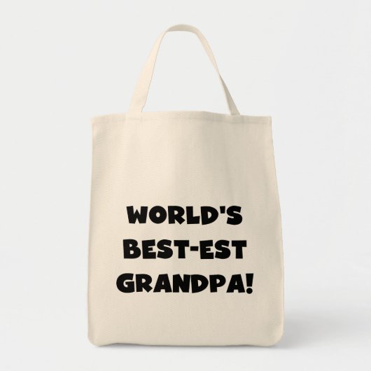 Tekst van de Opa van het best-est-Beste van de Tote Bag (Voorkant)