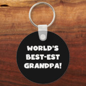 Tekst van de Opa van het best-est-Beste van de wer Sleutelhanger (Voorkant)