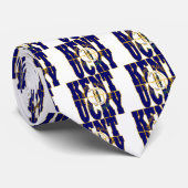 Tekst van de staatsvlag van Kentucky Stropdas (Opgerold)