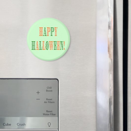 Tekst van het Halloween Festival Magneet (Insitu (Koelkast))