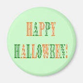 Tekst van het Halloween Festival Magneet (Voorkant)