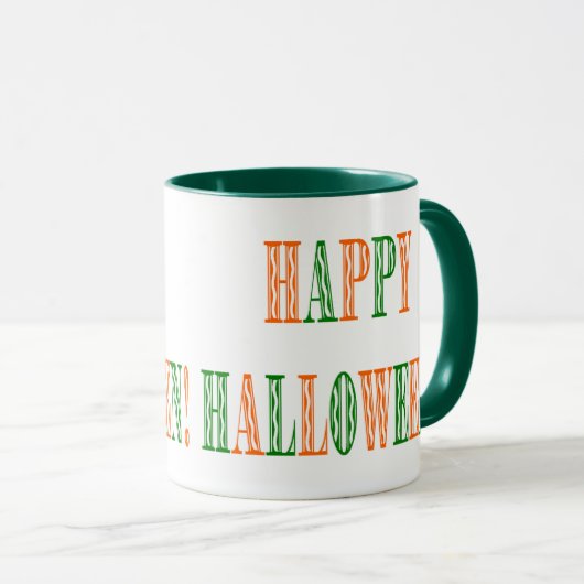 Tekst van het Halloween Festival Mok (Voorkant rechts)