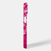 Tekst van het hete roze loopvlakpatroon van het pa Case-Mate iPhone case (Achterkant / Rechts)