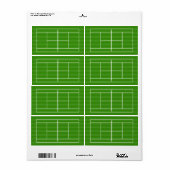 TEKST VAN HET HOF VAN TENNIS ETIKET (Full Sheet)