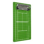 TEKST VAN HET HOF VAN TENNIS MINI KLEMBORD (Schuin)