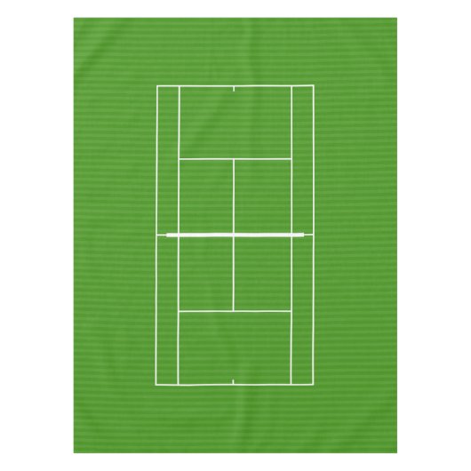 TEKST VAN HET HOF VAN TENNIS TAFELKLEED (Voorkant)