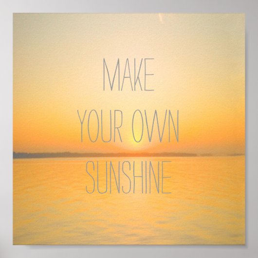 tekst van het motivatie poster over de foto van de (Voorkant)