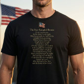 Tekst van The Star-Spangled Banner  T-shirt