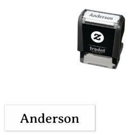 Tekst verwijderen Eigen ontwerp vervangen 1.4" x 0 Zelfinktende Stempel