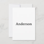 Tekst verwijderen Eigen ontwerp vervangen 3,5" x 5 Bedankkaart (Voorkant)
