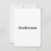 Tekst verwijderen Eigen ontwerp vervangen 3,5" x 5 Bedankkaart (Voorkant)