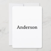 Tekst verwijderen Eigen ontwerp vervangen 5" x 7" Bedankkaart (Voorkant)