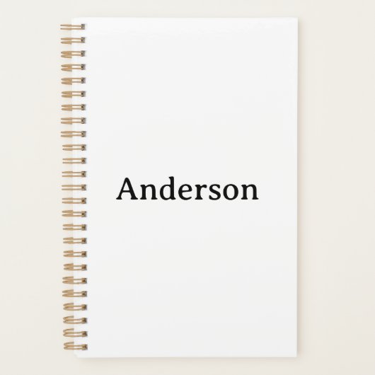 Tekst verwijderen & Eigen ontwerp vervangen Klein Planner (Voorkant)