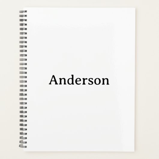 Tekst verwijderen & Eigen ontwerp vervangen Standa Planner (Voorkant)