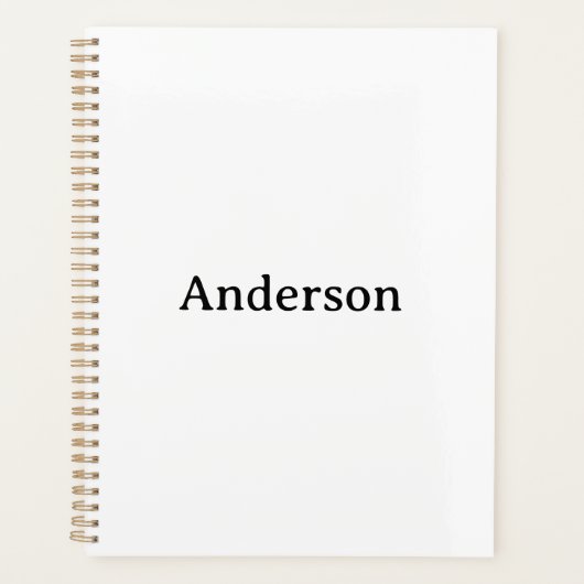 Tekst verwijderen & Eigen ontwerp vervangen Standa Planner (Voorkant)