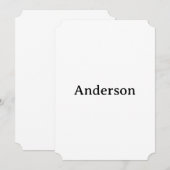 Tekst verwijderen & Eigen ontwerp vervangen Ticket Kaart (Voorkant / Achterkant)