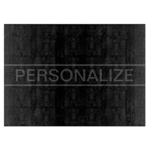 tekst | Vet Matig Zwart en Donkergrijs Snijplank (Voorkant)