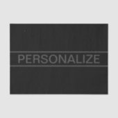  tekst | Vet Matig Zwart en Donkergrijs Tissuepapier (Voorkant)