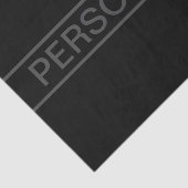  tekst | Vet Matig Zwart en Donkergrijs Tissuepapier (Detail)