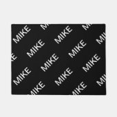 tekst | Vet Matig Zwart-wit Deurmat (Voorkant)