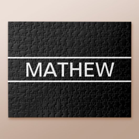  tekst | Vet Matig Zwart-wit Legpuzzel