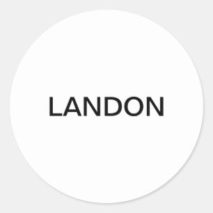 tekst Vet Matig Zwart-wit Ronde Sticker