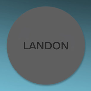 tekst Vet Matig Zwart-wit Ronde Sticker