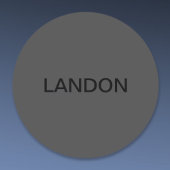  tekst | Vet Matig Zwart-wit Ronde Sticker