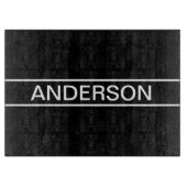  tekst | Vet Matig Zwart-wit Snijplank (Voorkant)