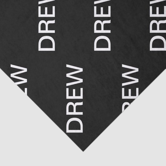  tekst | Vet Matig Zwart-wit Tissuepapier (Detail)