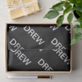 tekst | Vet Matig Zwart-wit Tissuepapier (Geschenk)