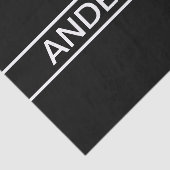  tekst | Vet Matig Zwart-wit Tissuepapier (Detail)