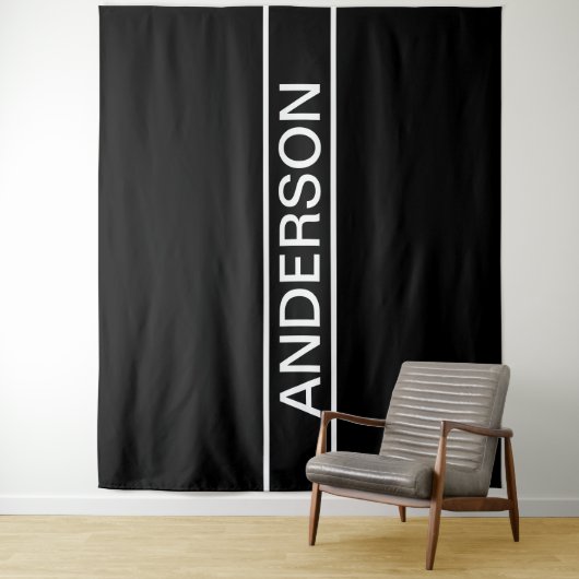  tekst | Vet Matig Zwart-wit Wandkleed (In situ)