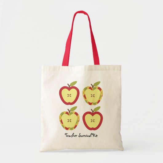  tekst voor appels tote bag (Voorkant)