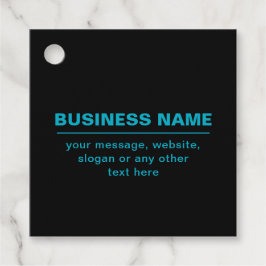  tekst voor bedrijven etc. Bewerkbaar zwart Bedankjes Labels