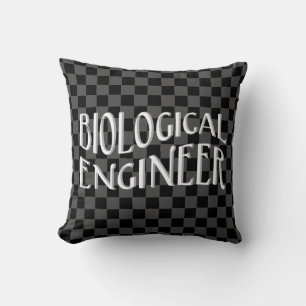 Tekst voor Biological Engineer Kussen