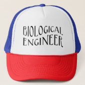 Tekst voor Biological Engineer Trucker Pet (Voorkant)