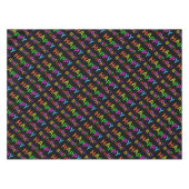 tekst voor de verjaardag tafelkleed (Voorkant (Horizontaal))