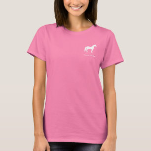  tekst voor Elegant White Horse T-shirt