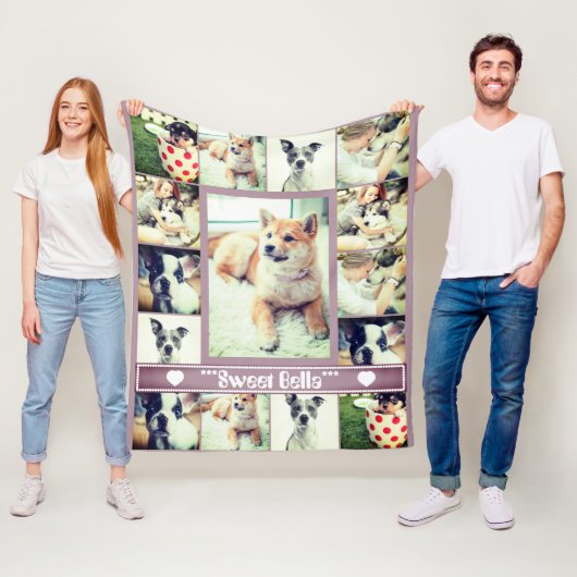 Tekst voor foto-collage van katten met sjabloon va fleece deken (In situ)