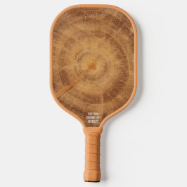 Tekst voor gepersonaliseerde naam van Cool Wooden  Pickleball Paddle