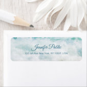 Tekst voor handgeschreven script voor segmentgolfp etiket (Insitu)